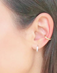 18K Gold ear cuff - single (EEST04)